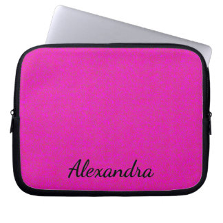 Capa Para Notebook Hot Pink Personalized Laptop Sleeve