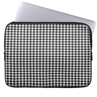 Capa Para Notebook Houndstooth preto