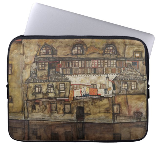 Capa Para Notebook House Wall, no rio Egon Schiele (Frente)