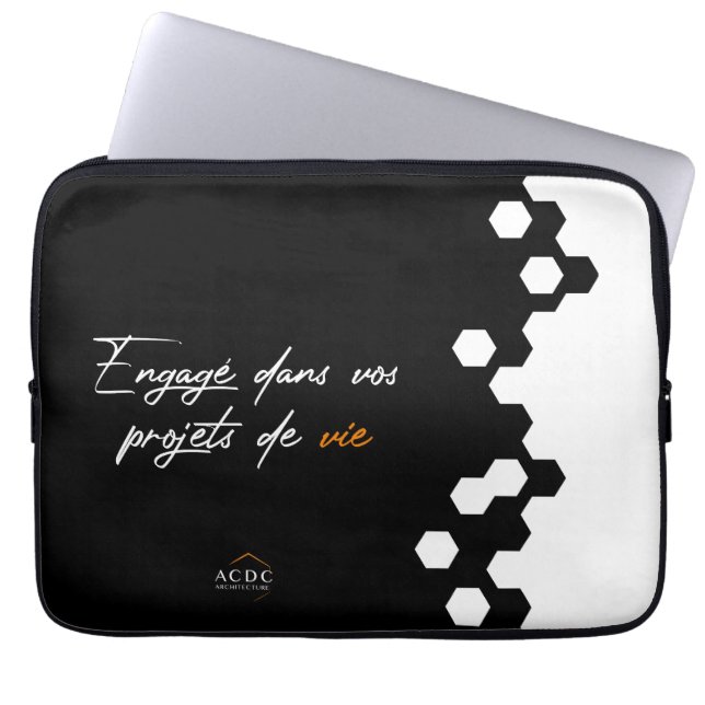 Capa Para Notebook Housse pour ordinateur ACDC Architecture (Frente)