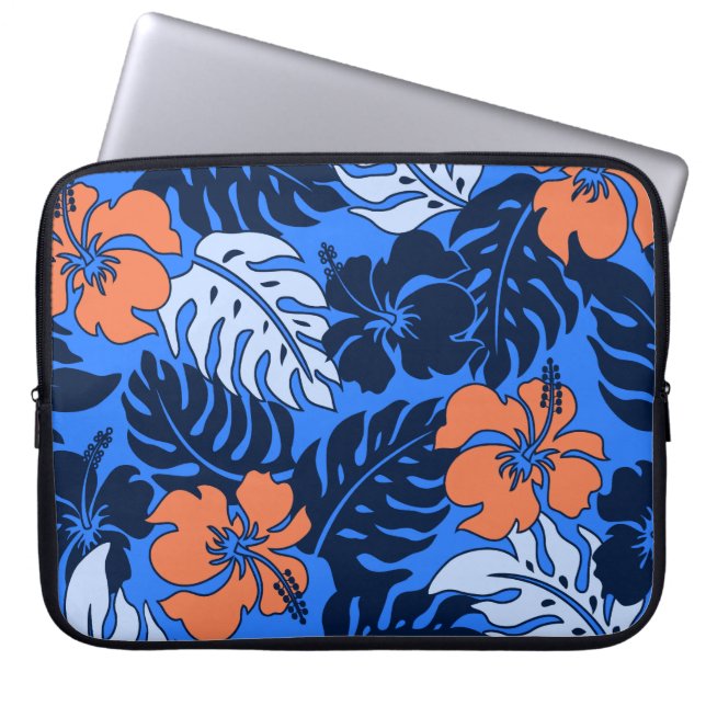 Capa Para Notebook Huakini Bay Havaiano Hibiscus Neoprene Wetcase (Frente)