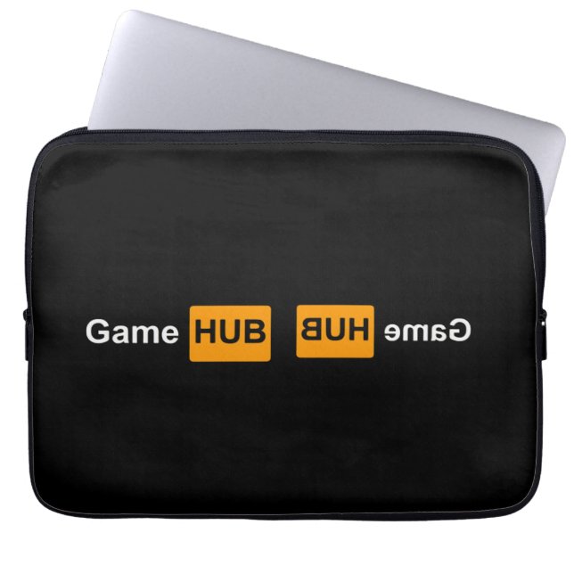 Capa Para Notebook Hub de Jogos (Frente)