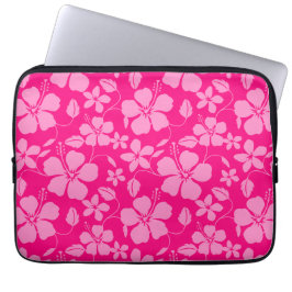 CAPA PARA NOTEBOOK HULA HAWAIANA (HIBISCO) GOIABA ROSA