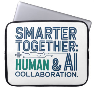 Capa Para Notebook Human AI Tech Sleeve Mais Inteligentes Juntos