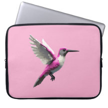 Hummingbird Rosa Pixelado-