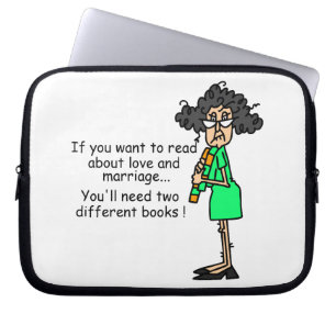 Capa Para Notebook Humor do amor e do casamento
