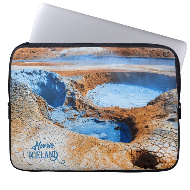 Capa Para Notebook Hverir, Islândia (Frente)