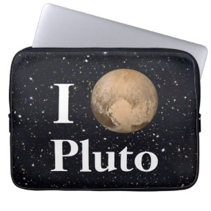 Capa Para Notebook I Heart Pluto Starry Sky