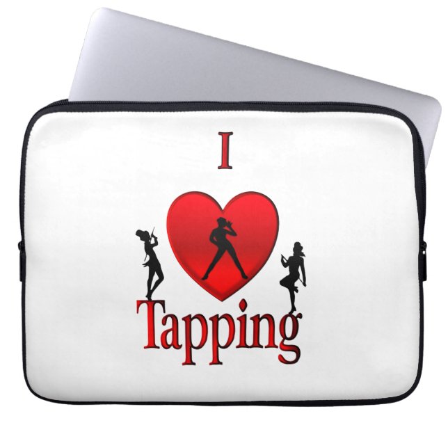 Capa Para Notebook I Heart Tap Dance (Frente)