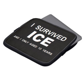 Capa Para Notebook I Survived ICE 