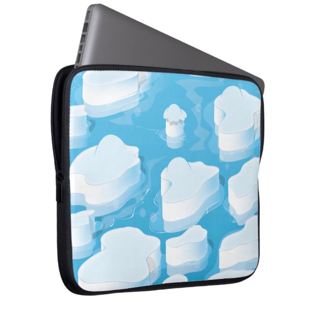 Capa Para Notebook Icebergs (Frente Esquerda)