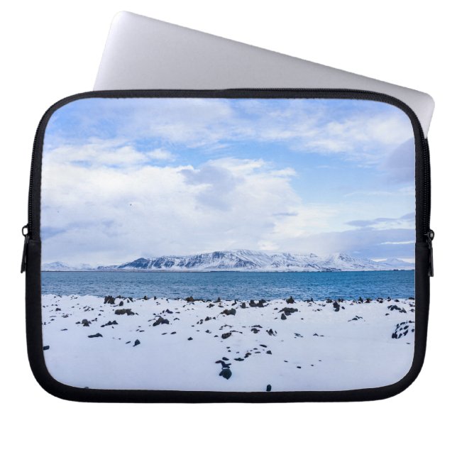 Capa Para Notebook Iceland Winter Wonderland (Frente)