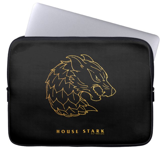 Capa Para Notebook Ícone House Stark (Frente)