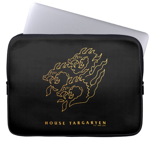 Capa Para Notebook Ícone House Targaryen (Frente)