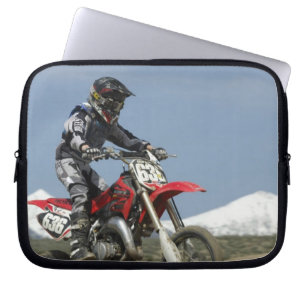 Capa Para Notebook Idaho, Corrida de Motocross, Corrida de Motociclet