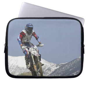 Capa Para Notebook Idaho, Corrida de Motocross, Corrida de Motociclet