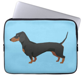 Capa Para Notebook Identificador de Bagagem Dachshund