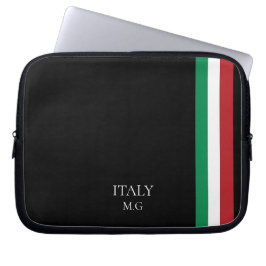 Capa Para Notebook Identity Tech Custom Minimal Black Laptop Sleeve I