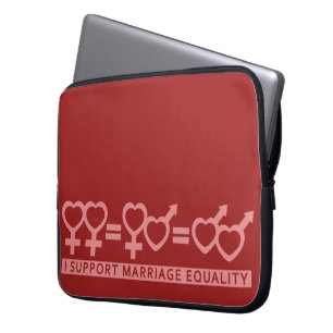 Capa Para Notebook Igualdade de casamento / Uma bolsa de laptop perso