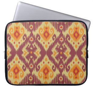 Capa Para Notebook Ikat Chevron: fundo tradicional