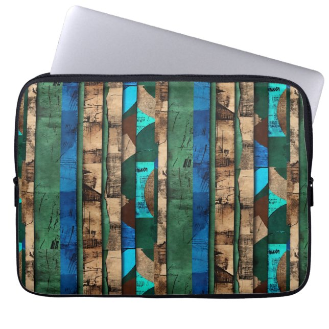 Capa Para Notebook Ilha Caribe Africana de Luxo sofisticada (Frente)