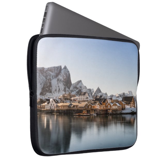 Capa Para Notebook Ilhas Lofoten (Frente Esquerda)