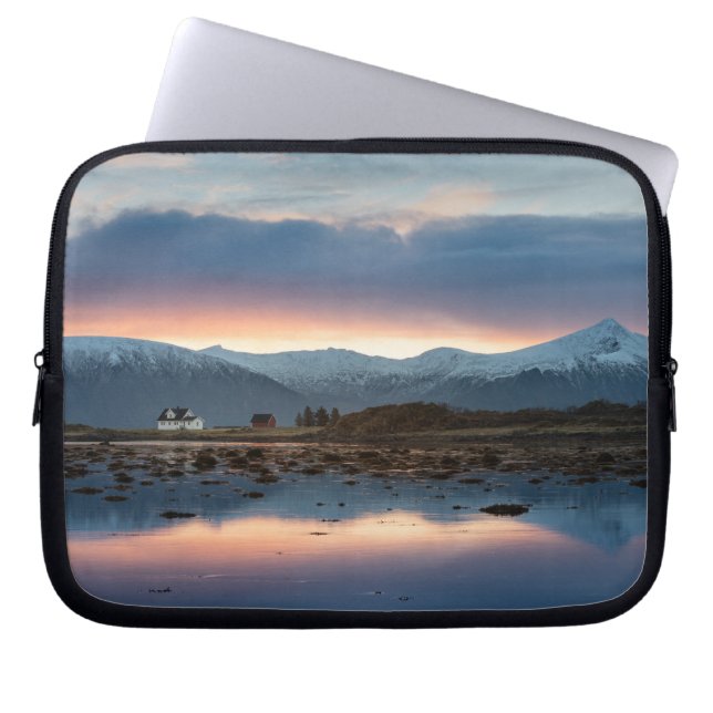 Capa Para Notebook Ilhas Vesteralen Noruega (Frente)