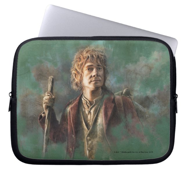 Capa Para Notebook Ilustração BILBO BAGGINS™ (Frente)
