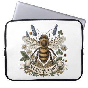 Capa Para Notebook Ilustração Botânica Vintage para o Dia Mundial das