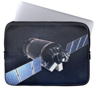 Capa Para Notebook Ilustração Da Nave Espacial Xl Do Dragão.