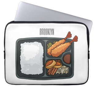 Capa Para Notebook Ilustração de desenho animado de Bento