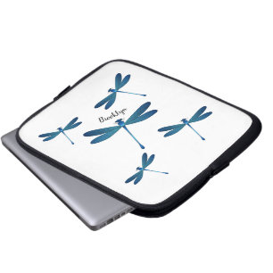 Capa Para Notebook Ilustração de desenho animado de Dragonfly