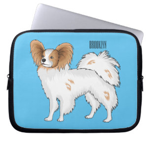 Capa Para Notebook Ilustração de desenho animado de Papillon