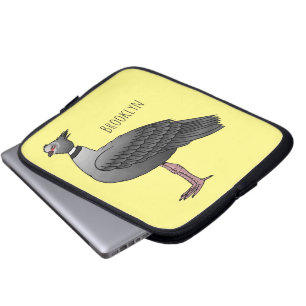 Capa Para Notebook Ilustração de desenho animado de pássaros no sul
