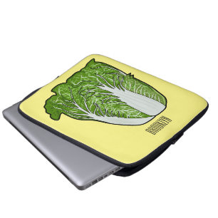 Capa Para Notebook Ilustração de desenho animado de repolho chinês