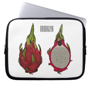 Capa Para Notebook Ilustração de desenho de fruta do dragão