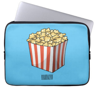 Capa Para Notebook Ilustração de desenho de pipoca