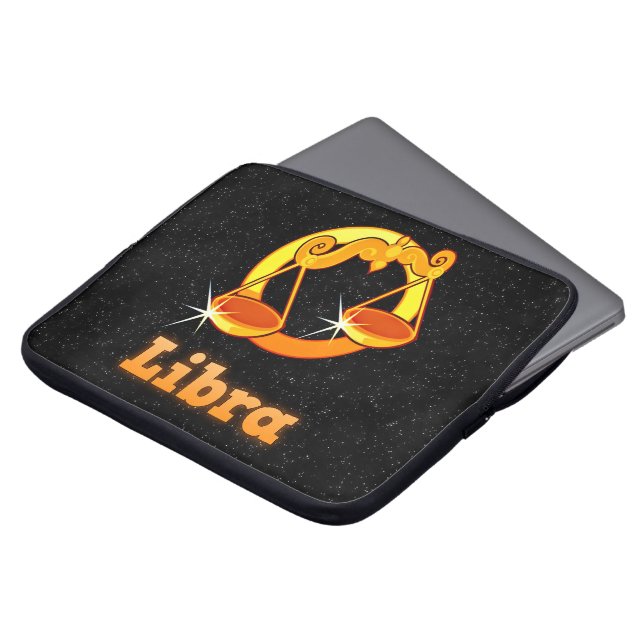 Capa Para Notebook Ilustração de Libra (Frente Topo)