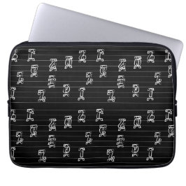 Capa Para Notebook Ilustração de Números Ge’ez – Etíope Tradicional