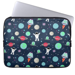 Capa Para Notebook ilustração de padrão espacial