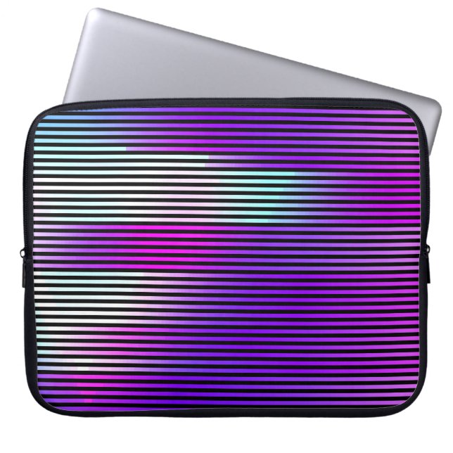 Capa Para Notebook ilustração de um fundo de dobra abstrato. Cy (Frente)