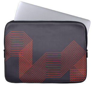 Capa Para Notebook Ilustração decorativa legal e simples de tendência