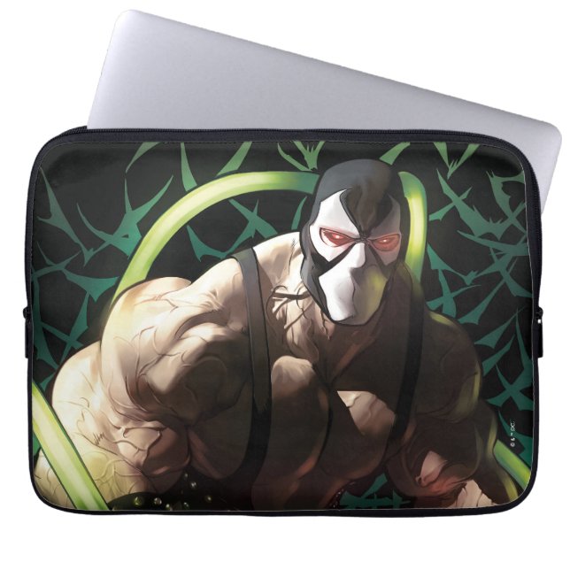 Capa Para Notebook Ilustração do Batman Bane Enxame de Morcegos (Frente)