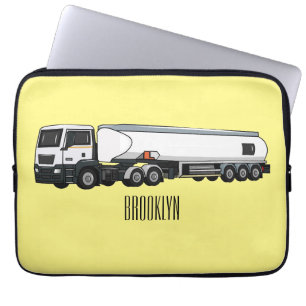 Capa Para Notebook Ilustração do desenho animado do transporte de cam