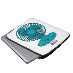 Capa Para Notebook Ilustração do desenho do ventilador