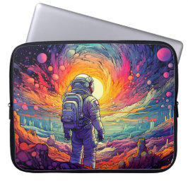 Capa Para Notebook Ilustração do Espaço & Além