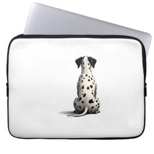 Capa Para Notebook Ilustração Minimalista de Cachorro Dalmatiano Anti