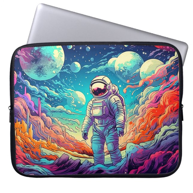 Capa Para Notebook Ilustração Para o Desconhecido (Frente)