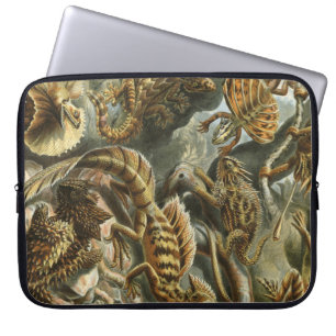 Capa Para Notebook Ilustração velha Lacertilia da forma de Ernst