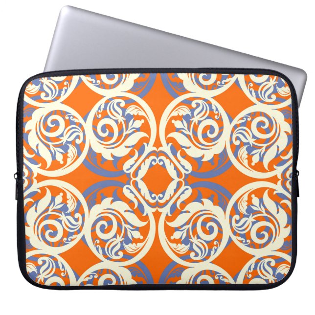 Capa Para Notebook Imagem de belos antecedentes, padrão sem descontin (Frente)